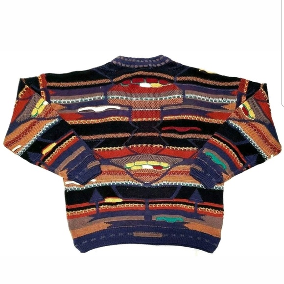 Vintage Carlo Alberto Mens Sweater Cosby/Biggie - Picture 2 of 4